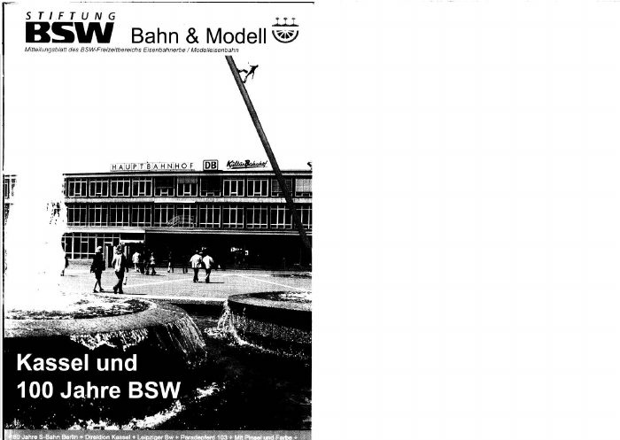 Titelseite von Bahn&Modell Heft 11, März 2004