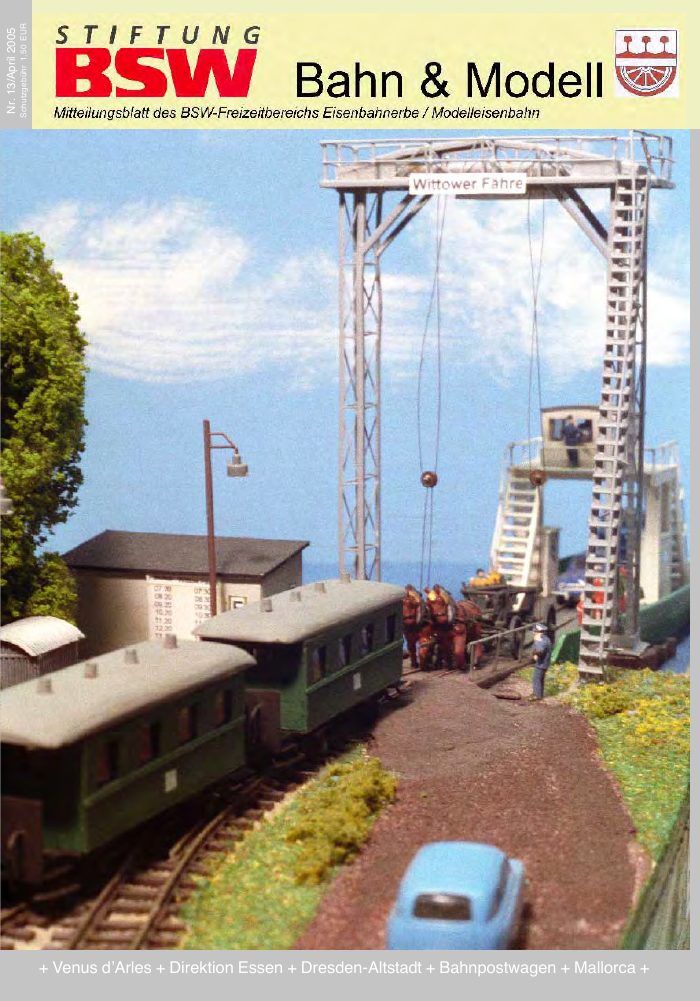 Titelseite von Bahn&Modell Heft 13, März 2005