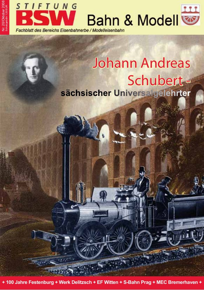 Titelseite von Bahn&Modell Heft 20, September 2008