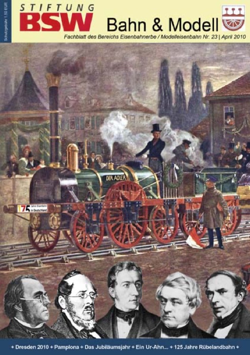 Titelseite von Bahn&Modell Heft 23, März 2010