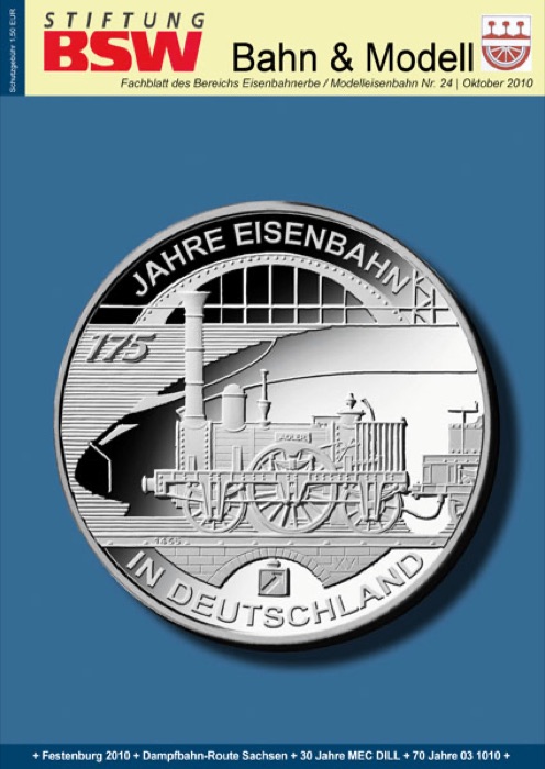Titelseite von Bahn&Modell Heft 24, September 2010