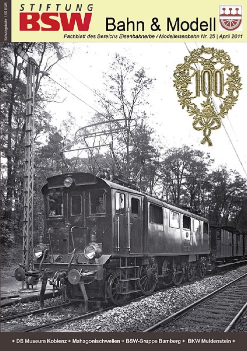 Titelseite von Bahn&Modell Heft 25, März 2011