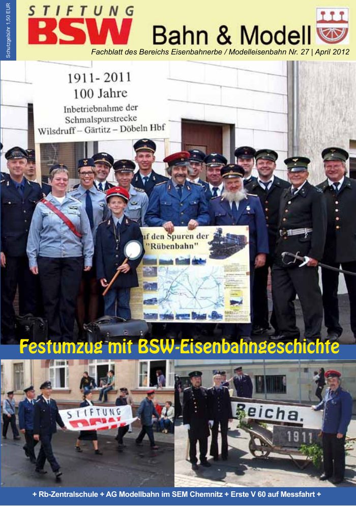 Titelseite von Bahn&Modell Heft 27, März 2012
