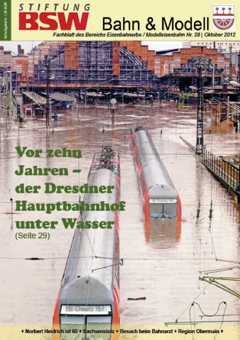 Titelseite von Bahn&Modell Heft 28, September 2012