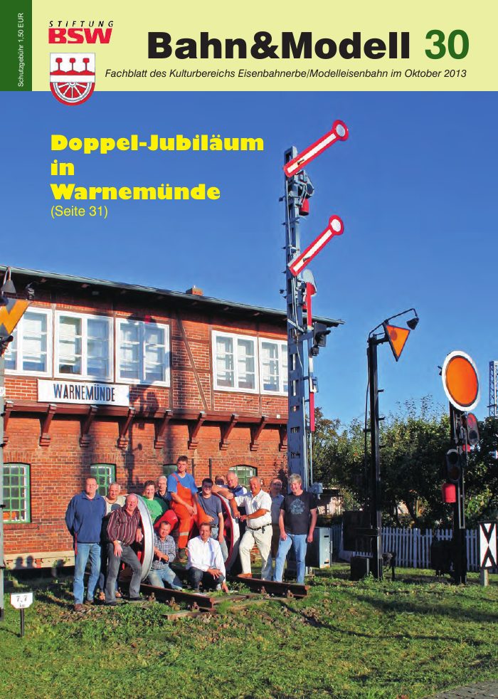 Titelseite von Bahn&Modell Heft 30, Oktober 2013