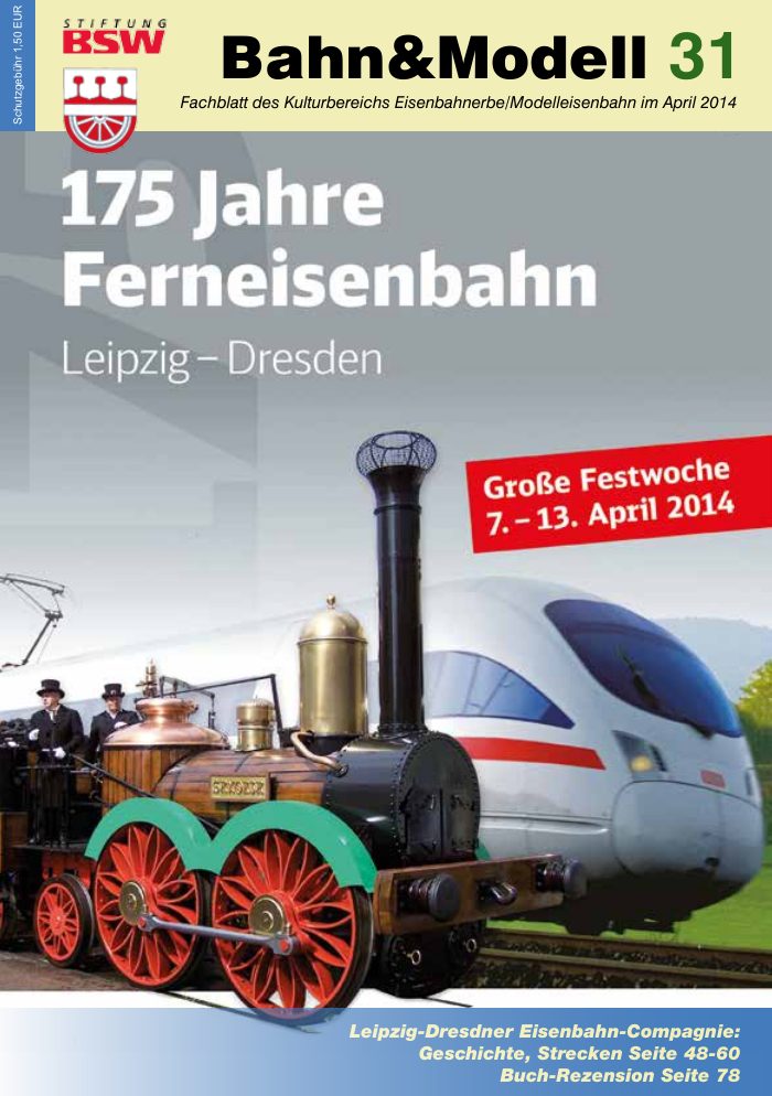 Titelseite von Bahn&Modell Heft 31, April 2014