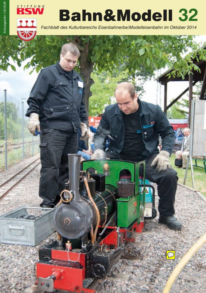 Titelseite von Bahn&Modell Heft 32, Oktober 2014