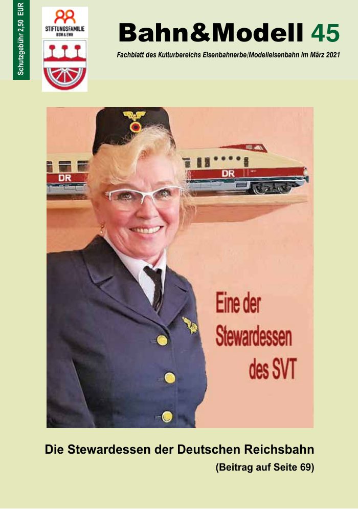 Titelseite von Bahn&Modell Heft 45, März 2021