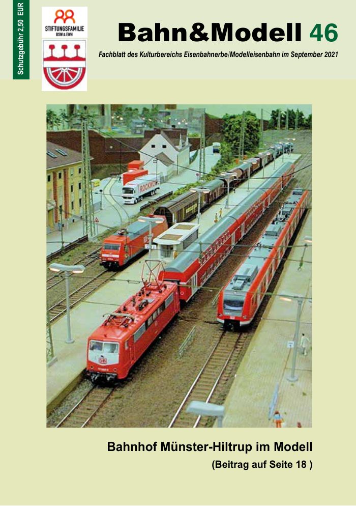 Titelseite von Bahn&Modell Heft 46, September 2021