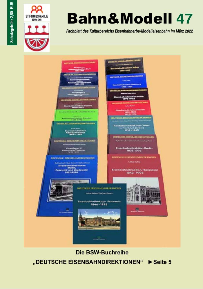 Titelseite von Bahn&Modell Heft 47, März 2022