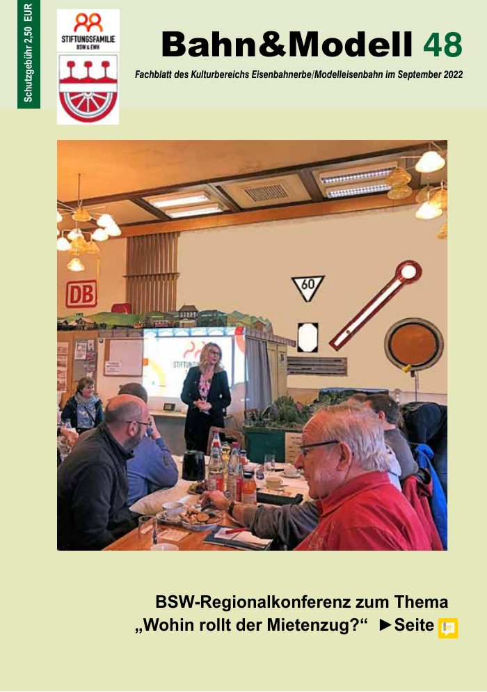 Titelseite von Bahn&Modell Heft 48, September 2022