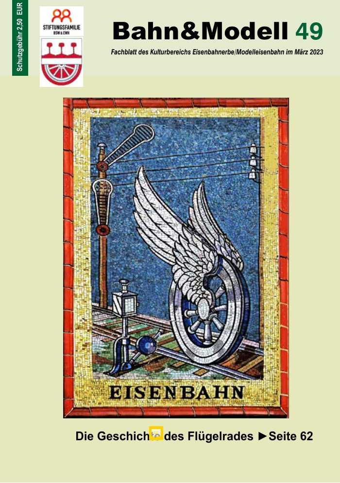Titelseite von Bahn&Modell Heft 49, März 2023