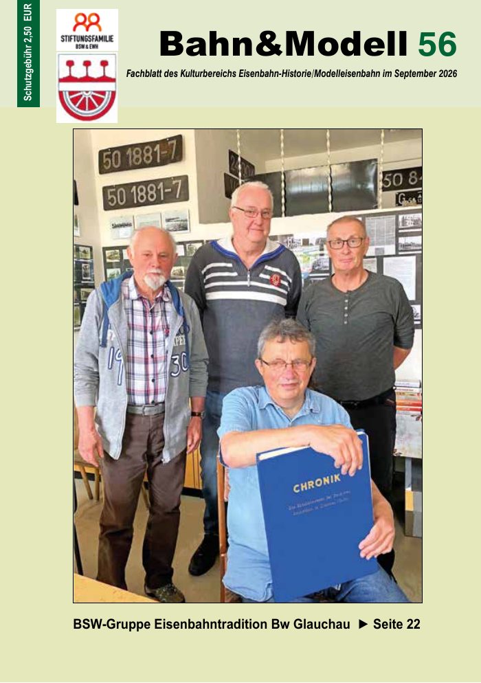 Titelseite von Bahn&Modell Heft 56